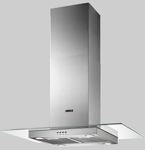 ZANUSSI CHIMNEY COOKER HOOD 90 CM 3 SPEEDS - ZHS92650XA