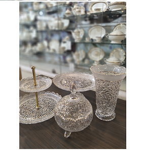 2AM Salon Set 5 Pieces Nickel-Plated – Filled Design
