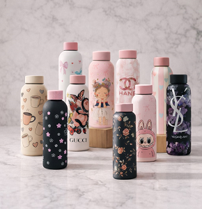 Thermal Flask, Bottle-Shaped,Assorted Designs - SHEIN-21MIX02