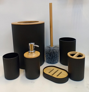 Turkish plastic luxury bathroom set
