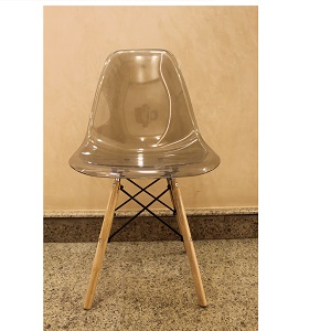 Wood Decor Acrylic Famieh Chair


