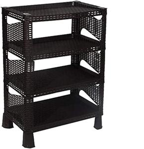52956812 - Rattan Shoe Rack - Plastic El watania
