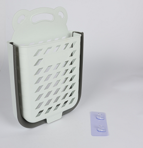 Foldable laundry basket,24LITR ideal for organizing household items, size 38×17×38 cm.
