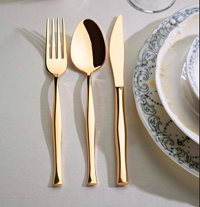 Cutlery Set 89 Pieces Nehir Zarif Titanium Matte
