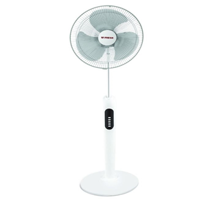 Fresh Stand Fan Top Switch 16 inches White without remote
