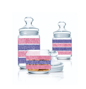 Luminarc sugar set 3 pcs Stony Pink × Purple Amara
