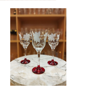 2M boom jawhara 6 pieces laser engraving cups set


