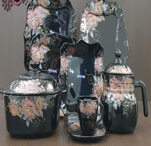 Arcopal 60 Pieces Black Octagon Set (Y14075-10)
