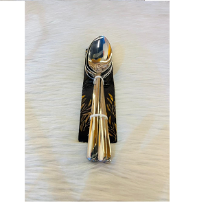 Set of 6 Stainless Steel Table Spoons Aurora Model – Abu Hamda

