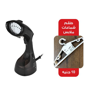 JAC Handled Steamer iron , Black, 1500W - SB16JA211