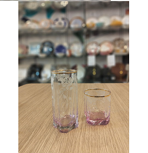 2M Tea & Shop Set 12 pcs - LUNA Laser Gold
