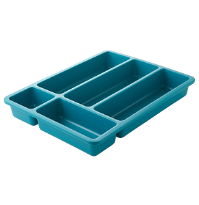 Drawer organizer 28*36cm  with Sides - Teal
