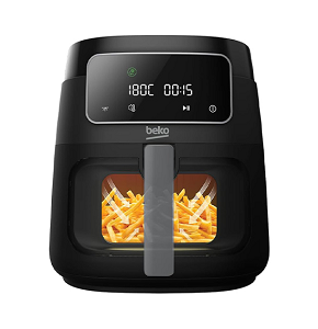 Beko air fryer,7.6 liters, 1750 watt, black - FRL 3374 B