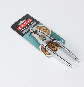 White Nickel Nut Cracker - E2485