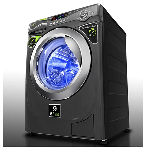 Kiriazi Washing Machine 9 K Metallic Grey- KW1209-1