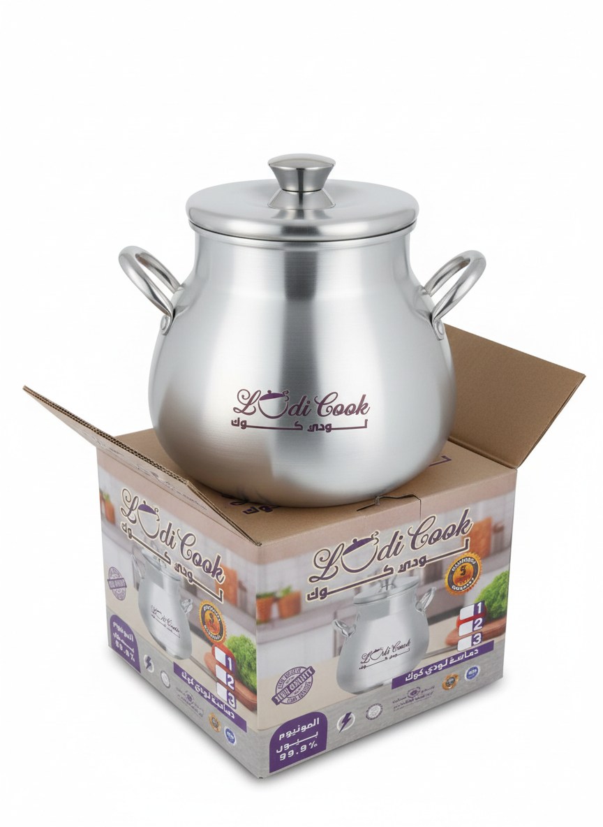 Lody Cook Aluminum Fawwala (Tea Kettle) – Size 3
