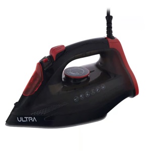 ULTRA STEAM IRON 2300 WATT BLACK * RED UI24RKE1
