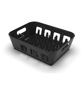 Dish Rack - Black - 33 x 43 x 12.5cm
