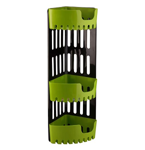 Shower corner Max Plast 3-tier plastic