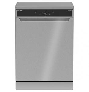 SHARP Dishwasher 60 cm 14 Place 10 Programs, Stainless QW-V1014A-SS
