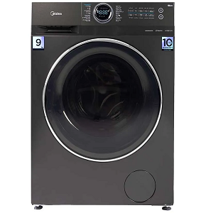 Midea Automatic WASHING MACHINE 9 KG Inverter Steam Digital Silver MF200W90B/TTC
