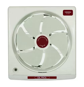 Tornado Kitchen Ventilator 25cm with Oil Collection Drawer, Cream TVH-25CM