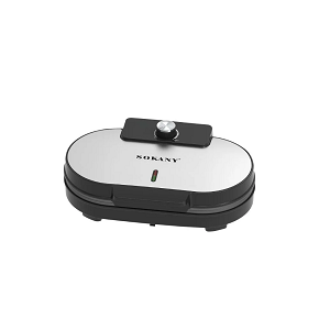 Sokany waffle maker, 2 pieces, 1400 watts  SK-08027