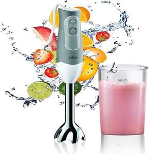 Braun MQ500 Multiquick 5 Soup Hand Blender, 600 Watt ( International warranty )
