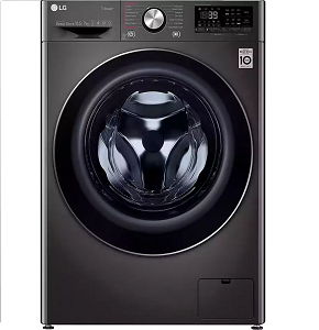 LG Washing Machine Automatic Vivace Front Load 10.5 KG With Dryer 7KG, Black - F4V9RCP2E-1