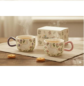 Porcelain Mug With Bunny CH-A1-706