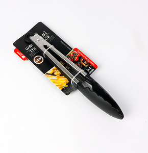 Food and grill tongs with top press button lock Wellmes
