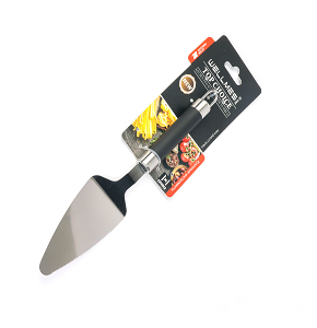 Cake serving spoon with silicone-coated handle and hook Wellmes
