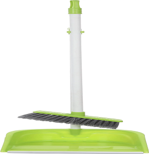 WEAZY Long Handle Dustpan & Brush Wide Ivy 1020010