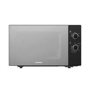 Tornado  Microwave  Solo 25 Liter, 900 Watt, Black – Model TMMS-25EL-BKS