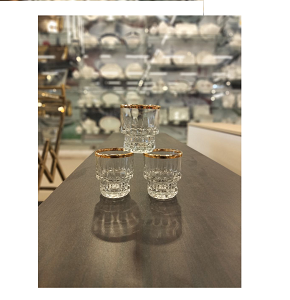 2M Teacup Set 12 pcs - Kadreel Gold
