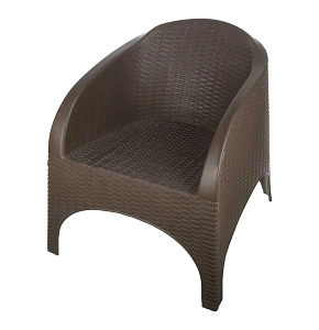 Brown Mafia Plastic Chair - Code: 021010304
