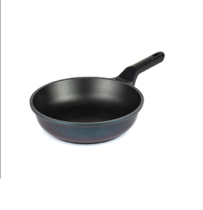 Granite Frying Pan - Size 26 cm 4 mm - Kazan / Ocean Green
