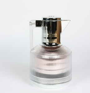 Thermos Transparent Body Transparent Handle Cream Top & Base
