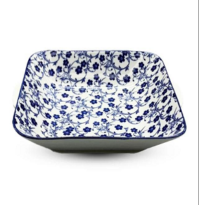 Deep Porcelain Plate Danny Home 8 inch 20×20×4.5 cm

