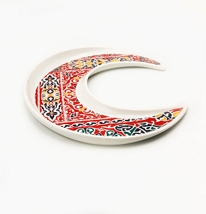 Khayameya Red Crescent Serving Plate 6228968770009
