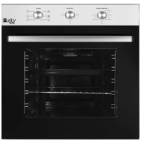PURITY Built-in Electric Oven with Fan – 60 cm, 65 Liters, Silver - PT806EEX