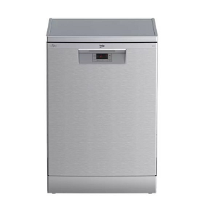 Beko Dishwasher 14 Place 60cm 5 Programs LED Display, Inox BDFN15422X