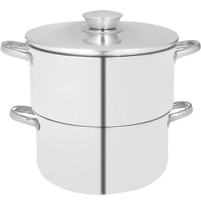 Al-Dahan Steamer Pot with Steel Handle Size 32
