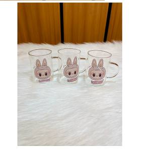 Mug Set Glass 3 Pcs Labubu MG1605-29
