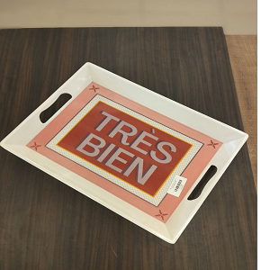 Al Sharif Rectangular Tray 41 cm
