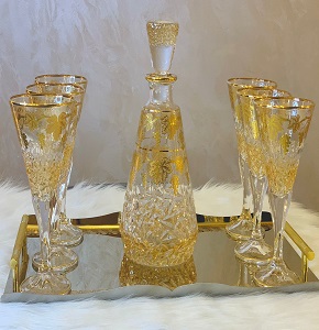 2M Sharbat Set 7 pcs - Nickel ICELAND Cherry
