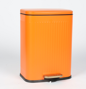 Trash Can 13 Liter Orange Stainless Steel A05-F18-13L-EO