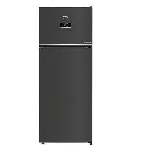 Beko Refrigerator, 406L, Digital, Dark Inox - RDNG551M20TXBR