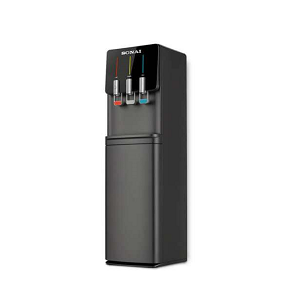 SONAI Water Dispenser 3Taps, With Fridge, Black MAR-2250F