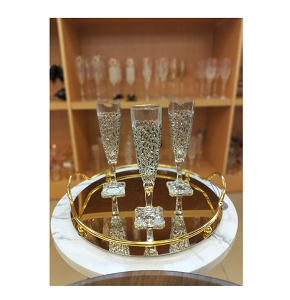 2M arizo naklet chocolate 6 pieces laser engraving cups set
